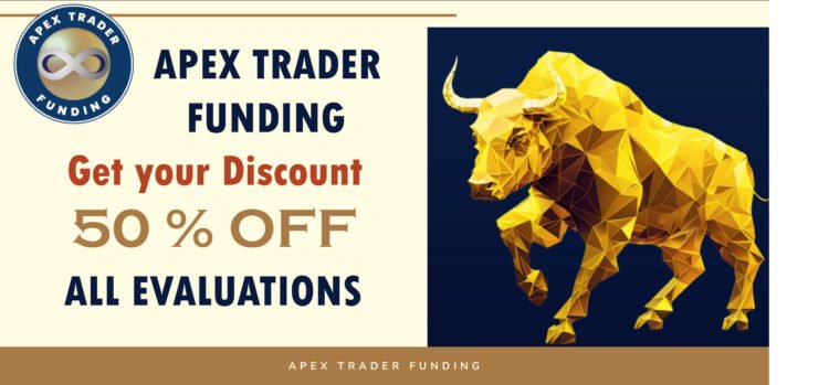 Apex Trader Funding 50% off Coupon Code