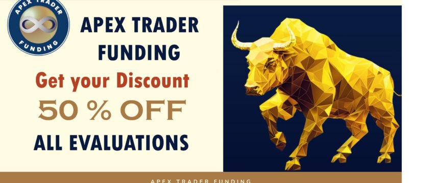 Apex Trader Funding 50% off Coupon Code